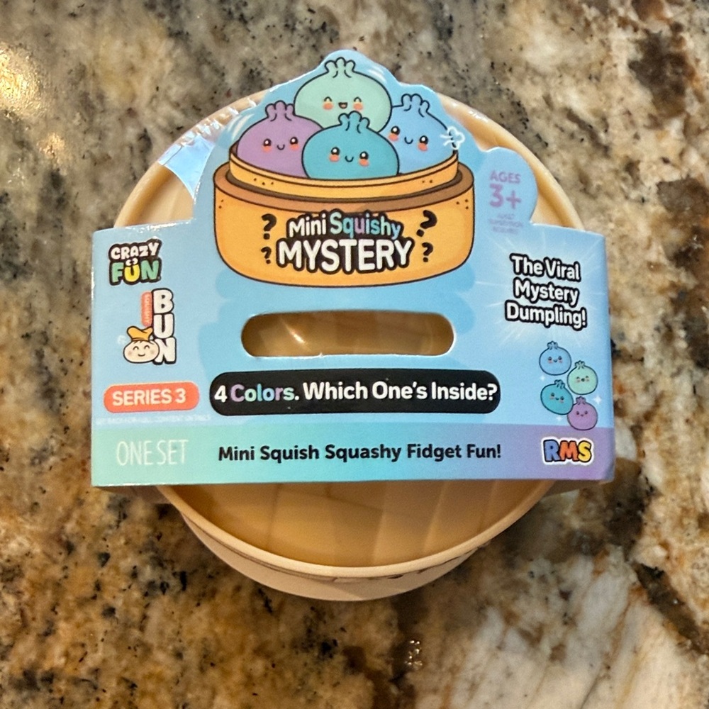 *RARE* VIRAL* MINI squishy mystery dumpling!!! Brand new in box!
